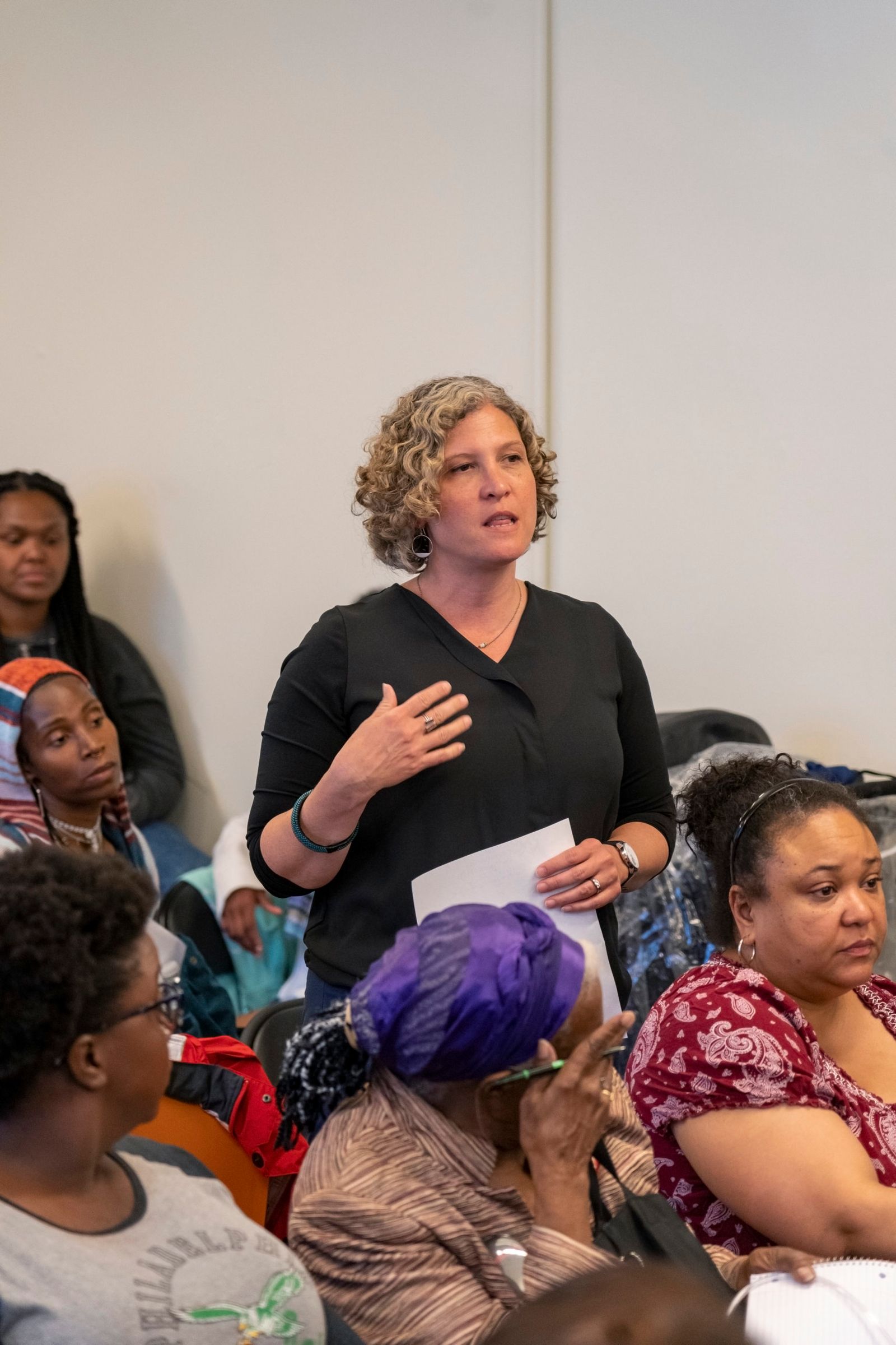 Promise Zone residents gathered at a community event